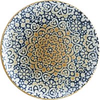 Piatto piano Alhambra Bonna; 30 cm (Ø); blu/bianco/marrone; rotonda; 6 pz. / Pacco