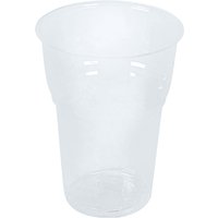 Bicchiere per smoothie e frullati PLA NATUREStar; 410 ml, 8.5x11.2 cm (ØxH); trasparente; 0.3 l Segno di riempimento, 50 pz. / Pacco