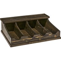 VEGA Range-couverts Greenwood; 42x30.6x12.5 cm (LxlxH); pin effet vieilli