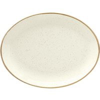 Piatto da portata Sidina ovale VEGA; 24x18x2.8 cm (LxLxH); beige; ovale; 6 pz. / Pacco