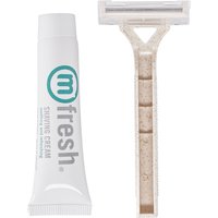 Kit rasatura per hotel Nature V-Touch; bianco; 25 pz. / Pacco