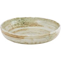 2x VEGA Assiette Taoqi creuse; 120 cl, 24x5 cm (ØxH); brun/gris; rond(e); 2 pièce(s) / Lot