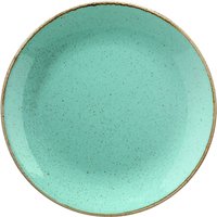 6x VEGA Assiette Sidina plate; 24 cm (Ø); turquoise; rond(e); 6 pièce(s) / Lot