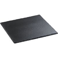 2x VEGA Planchette en ardoise naturelle Patara carrée; 35x35x0.5 cm (LxlxH); noir; carré(e); 2 pièce(s) / Lot
