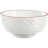 4x PULSIVA Ciotola Indie; 580 ml, 15x7.5 cm (ØxH); bianco; 4 pz. / Pacco
