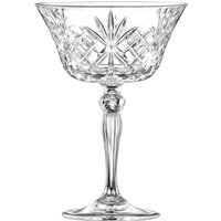 Coppa champagne Melodia RCR; 260 ml, 11.2x16.1 cm (ØxH); trasparente; 6 pz. / Pacco