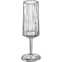 koziol Champagneglas Flute Club No. 14 Superglas med mätrand; 18 cl, 6.6x20.2 cm (ØxH); Transparent; 0.1 l Mätrand, 70 Styck / Förpackning