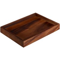 VEGA Vassoio Wantage; 25x18x3 cm (LxLxH); acacia marrone; rettangolare