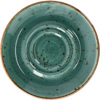 Sous-tasse café et mug Nebro VEGA; 15x2 cm (ØxH); bleu; 6 pièce(s) / Lot