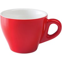 6x PULSIVA Tasse à café Joy 2.0; 20 cl, 9x7 cm (ØxH); rouge; rond(e); 6 pièce(s) / Lot
