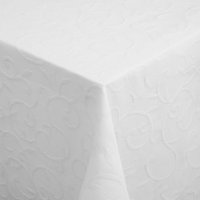 Tovaglia Biella ERWIN M.; 130x130 cm (LxL); bianco; quadrata
