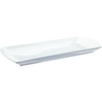 Piatto Loa PULSIVA; 33.5x14.5x3 cm (LxLxH); bianco; rettangolare; 3 pz. / Pacco