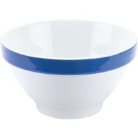 Bol Multi-Color PULSIVA; 0.44 l, 13.8x7.1 cm (ØxH); blanc/bleu; 6 pièce(s) / Lot