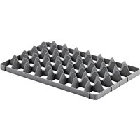 Rialzo Komfort Ø 6,7cm / inferiore Ringoplast; 60x40x6.2 cm (LxPxH); grigio