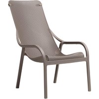 Poltrona Net Lounge Nardi; 90x61x99 cm (LxLxH); tortora; 2 pz. / Pacco