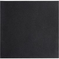 Tovagliolo Arla piega 1/4 GARCIA DE POU; 20x20 cm (LxL); nero; 100 pz. / Pacco