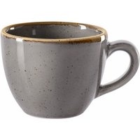 6x VEGA Tasse à café expresso Sidina; 8 cl, 6.5x5 cm (ØxH); gris; rond(e); 6 pièce(s) / Lot