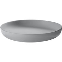 Piatto Guscia fondo PULSIVA; 800 ml, 22.4x4.3 cm (ØxH); grigio; rotonda; 6 pz. / Pacco