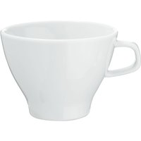 6x VEGA Tazza cappuccino Contrast; 210 ml, 9.5x7.1 cm (ØxH); bianco; conica; 6 pz. / Pacco