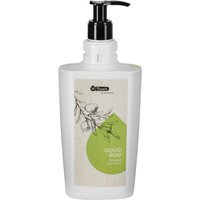 Savon pour hôtel Oliva Pure en flacon distributeur à pompe V-Touch; 400 ml; vert; 24 pièce(s) / Lot