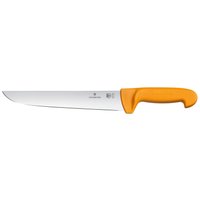 Couteau de boucher Swibo lame lisse Victorinox; Longueur de lame 24 cm, 36.5 cm (L); argenté/orange