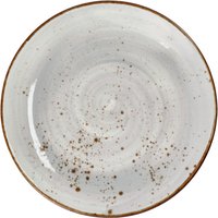 6x VEGA Assiette Nebro plate; 20 cm (Ø); gris clair; rond(e); 6 pièce(s) / Lot
