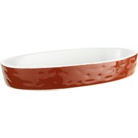 4x PULSIVA Plat à gratin Aripa; 42 cl, 22x12x4 cm (LxlxH); brun; ovale; 4 pièce(s) / Lot