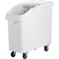 Carrello porta farina Big Size PULSIVA; 102000 ml, 74.9x39.4x71.1 cm (LxLxH); bianco