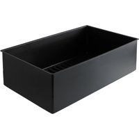 Bac plastique Gastro GN 1/1 Anza VEGA; GN 1/1, 52.5x32x15 cm (LxlxH); noir