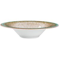Assiette à pâtes Mercury VEGA; 60 cl, 30x6.5 cm (ØxH); vert/brun; rond(e); 4 pièce(s) / Lot