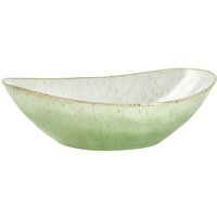 Coupelle et saladier Cascais organique, ovale VEGA; 0.4 l, 19.5x17x5 cm (LxlxH); vert clair; ovale; 4 pièce(s) / Lot