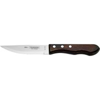 Coltello per bistecca e pizza Picanha VEGA; 25 cm (L); argento, manico marrone; 12 pz. / Pacco