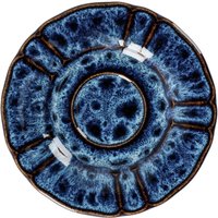 6x VEGA Sous-tasse café expresso Amelina; 12 cm (Ø); bleu; rond(e); 6 pièce(s) / Lot