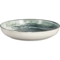 Assiette Etana creuse VEGA; 70 cl, 22x4 cm (ØxH); blanc/anthracite; rond(e); 6 pièce(s) / Lot