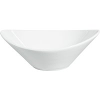 Ciotola Amsterdam VEGA; 500 ml, 20.5x16x7.5 cm (LxLxH); bianco; ovale; 4 pz. / Pacco