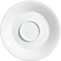6x VEGA Piattino per tazza tè Bistro; 15x2.2 cm (ØxH); bianco; rotonda; 6 pz. / Pacco