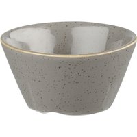 Ciotolina salse Stonecast Peppercorn Churchill; 90 ml, 8x4 cm (ØxH); grigio/marrone; rotonda; 12 pz. / Pacco