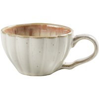 Tazzina caffè Flora VEGA; 100 ml, 7.5x4.5 cm (ØxH); rosa/beige; 6 pz. / Pacco