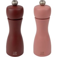 Set macina sale e pepe Tahiti Peugeot; 15 cm (H); marrone chiaro/marrone scuro