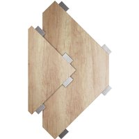 Bar mobile d'extérieur Baruba élément d'angle intérieur VEGA; 78x56x115 cm (LxlxH); chêne/naturel/anthracite