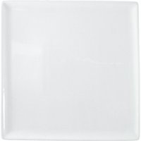 Assiette/plat Ankara VEGA; 20.5x20.5x1.2 cm (LxlxH); blanc; 4 pièce(s) / Lot