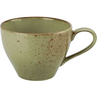 Tazza cappuccino Palana VEGA; 240 ml, 9.3x6.8 cm (ØxH); verde lime; 6 pz. / Pacco