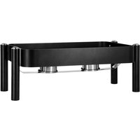 Struttura Chafing Dish Fenton rettangolare, GN 1/1 VEGA; 67x38x24 cm (LxPxH); nero