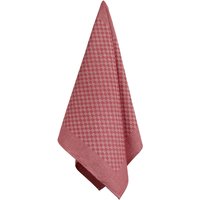 10x ERWIN M. Torchon London ; 46x90 cm (lxL); rouge; rectangulaire; 10 pièce(s) / Lot