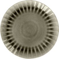 Assiette Flora plate VEGA; 26.6x3.1 cm (ØxH); gris; rond(e); 4 pièce(s) / Lot