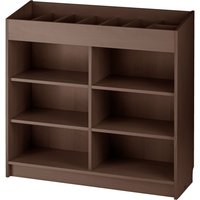 Vaisselier Posato large PULSIVA; 100x34x100 cm (lxPxH); brun