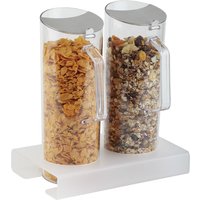 APS Set portacereali Adiago; 1500 ml, 26x4x16.5 cm (LxHxP); trasparente; rettangolare