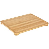 Plateau de courtoisie Stylus JVD; 38x30x2.6 cm (LxlxH); brun; rectangulaire