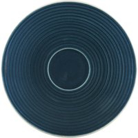 6x PULSIVA Piattino tazza cappuccino Spirit; 15 cm (Ø); blu; rotonda; 6 pz. / Pacco