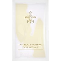 Shampoing gel douche pour hôtel Classic en sachet V-Touch; 10 ml; blanc; 600 pièce(s) / Lot